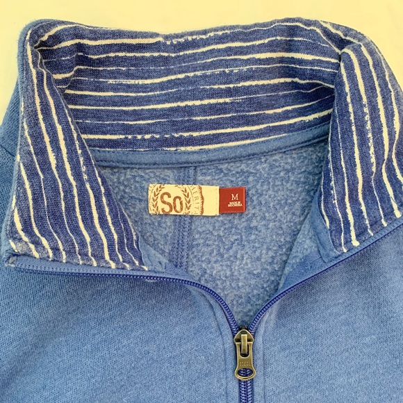 lightweight blue half zip!!! - Picture 2 of 3